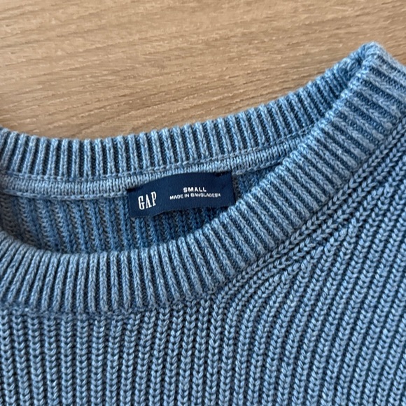 Gap Ribbed Sweater Blue - Picture 3 of 3